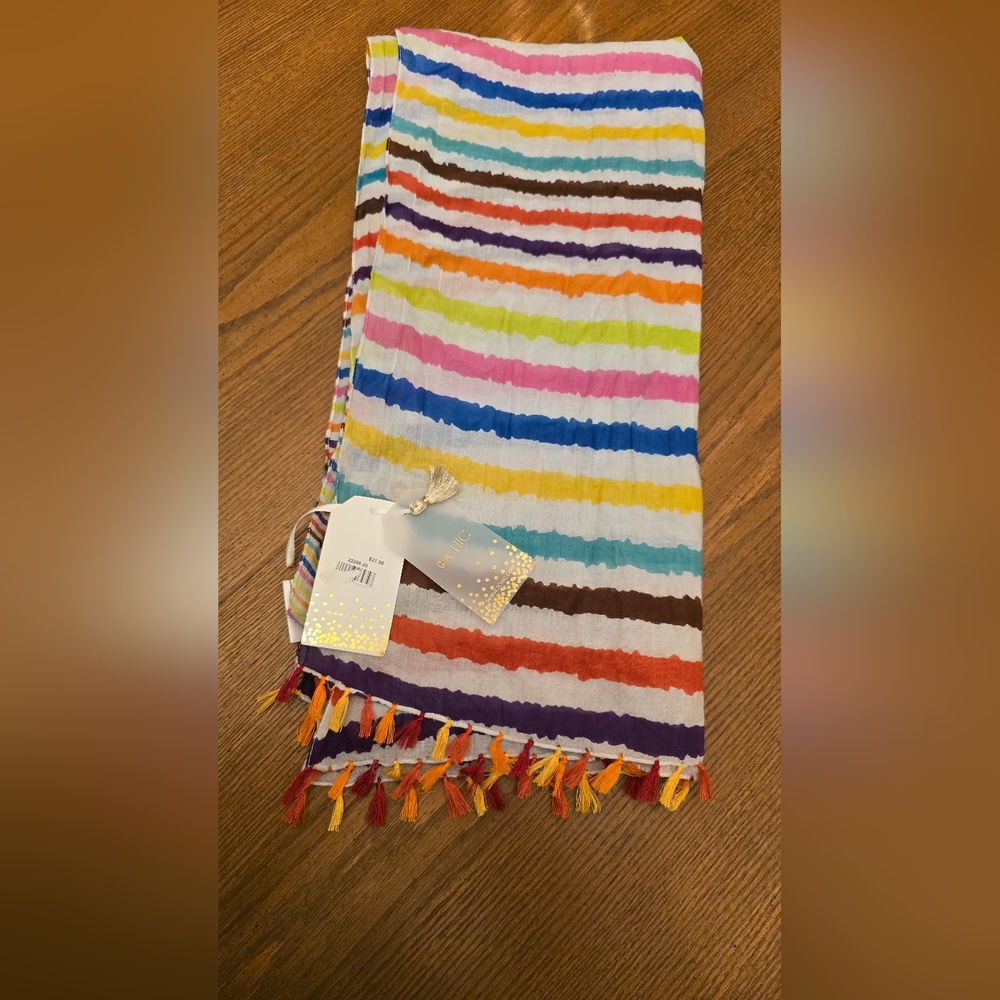 2Chic Colorful Scarf - Picture 2 of 4